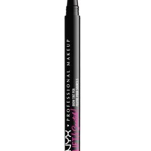 NYX brow tint and lift snatch professional makeup pen brunette 0.03 oz